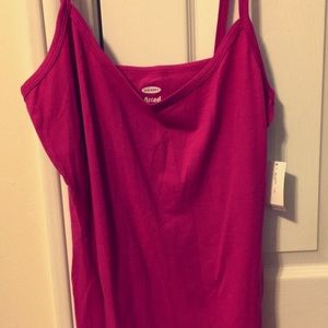 Spaghetti strap tank